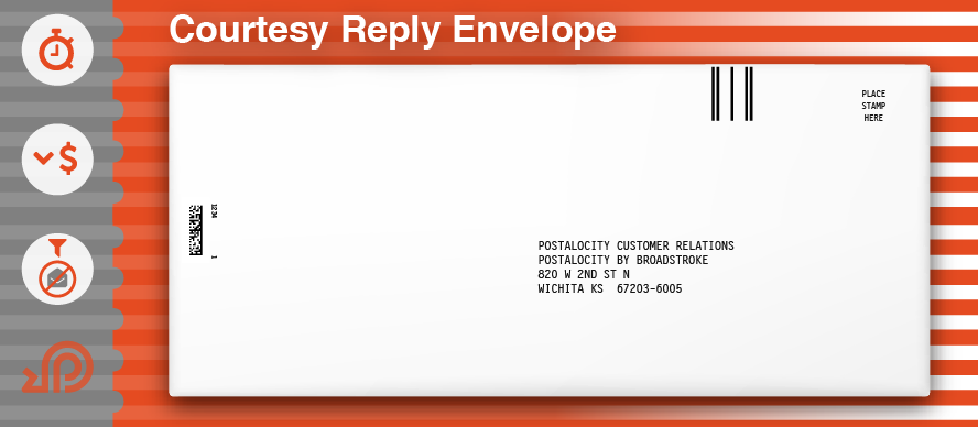 Courtesy Reply Envelope