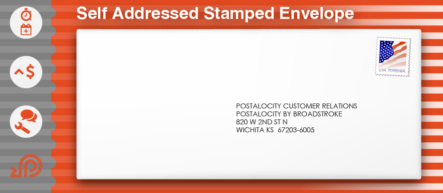 Self Addressed Stamped Envelope