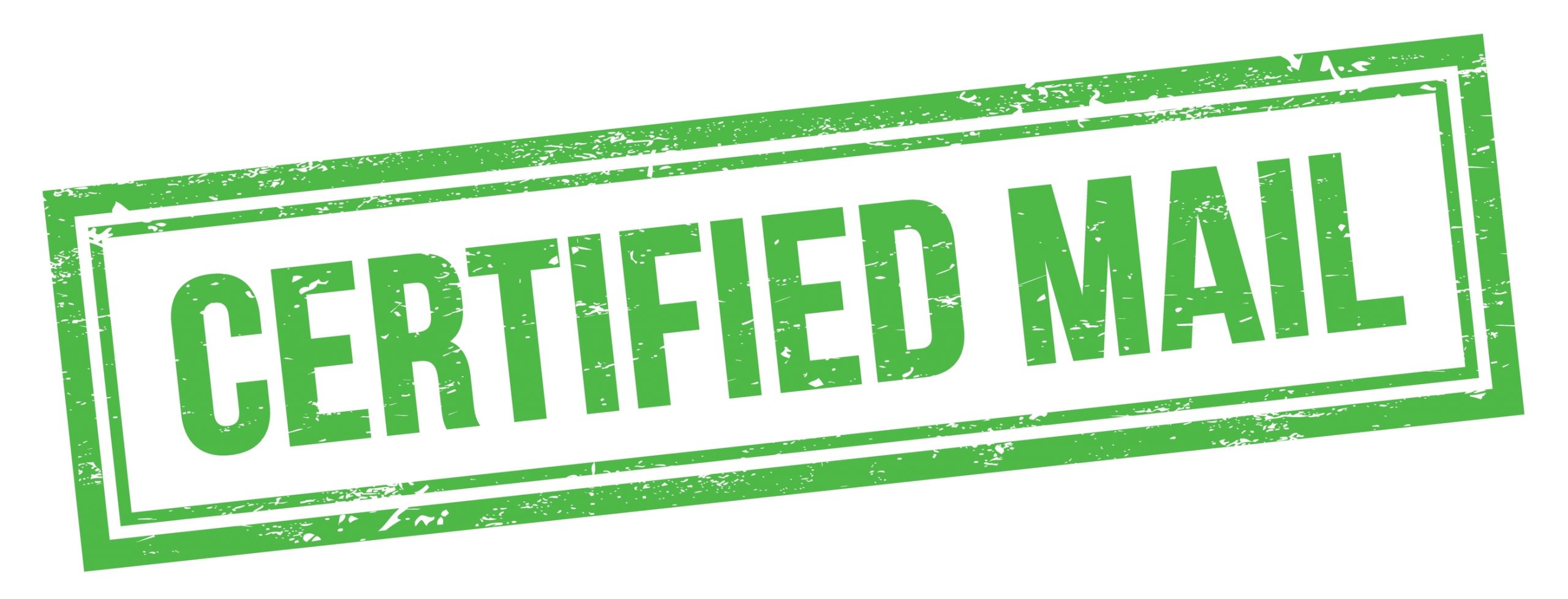 Certified Mail Stamp