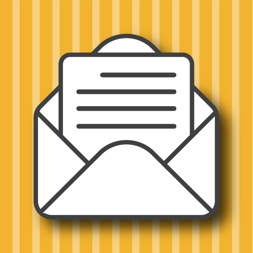 We'll print, fold, stuff, and stamp your mail.